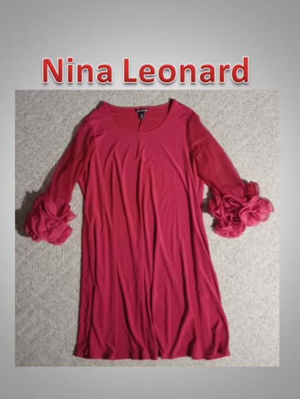 Nina Leonard women's dress size 1X